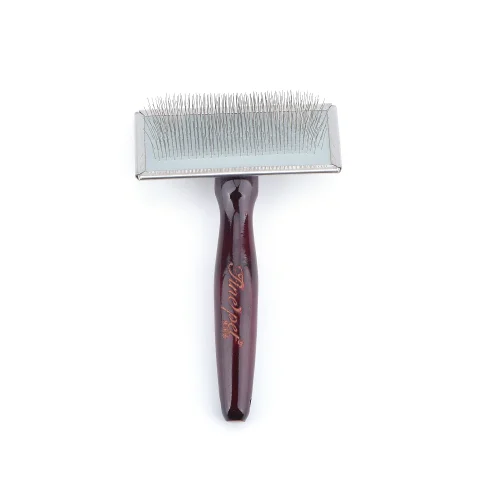Dogs and Cats Wooden Slicker Brush