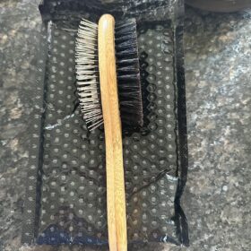 Dogs & Cats Double Sided Boar Bristle Pin Brush photo review